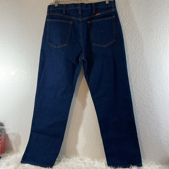 RUSTLER Jeans Mens Size 34x30 Classic Denim With Pockets Style 87619PW - Picture 5 of 10